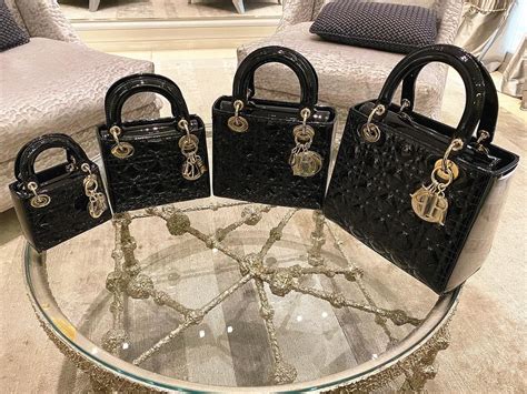 my lady Dior bag size